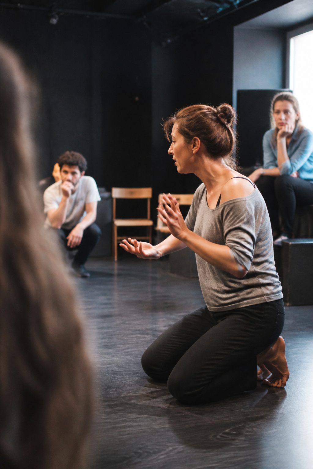 L’improvisation et sa règle unique : Une seance de theatre amateur, minute par minute