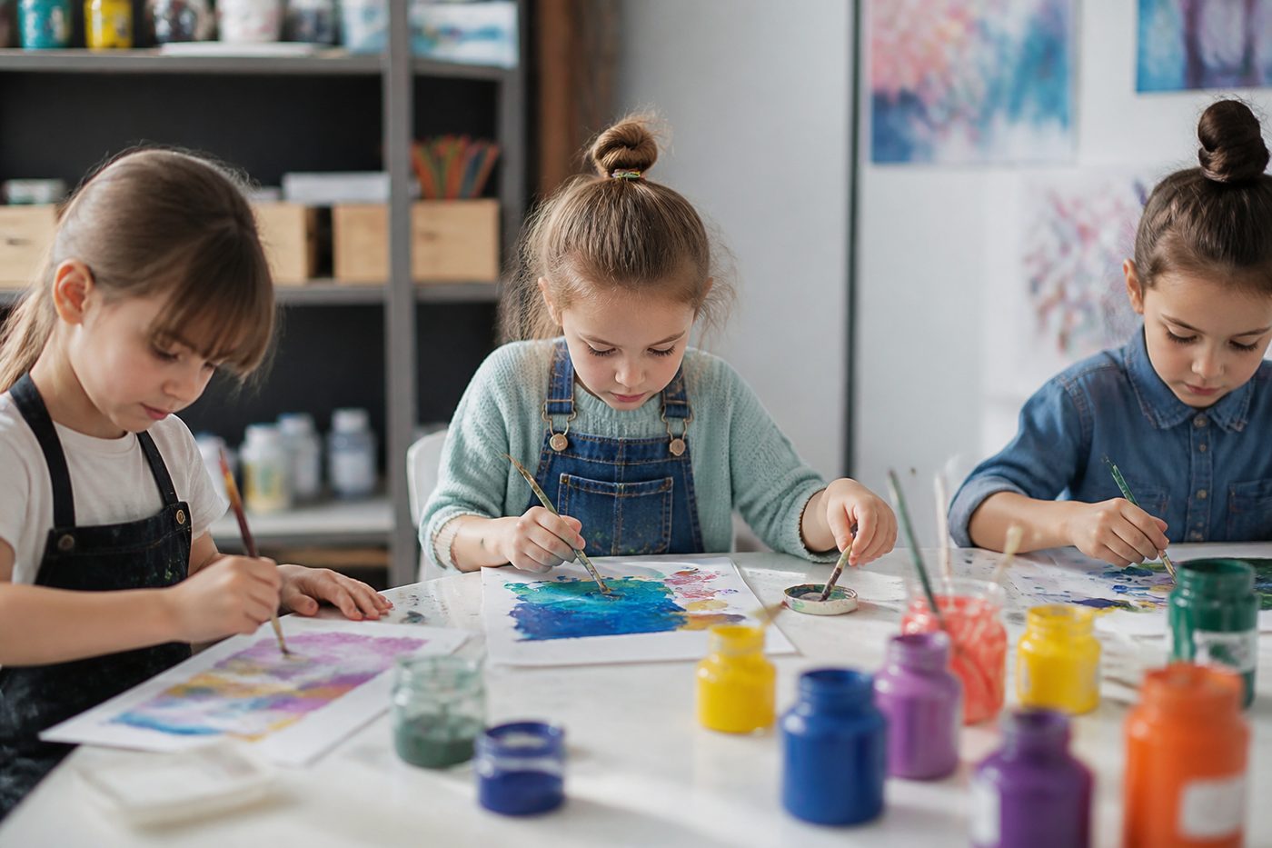 Les techniques par tranche d’âge : Atelier d'arts plastiques pour enfant : quel age, quelles techniques